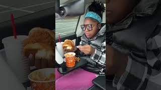 Vickey cathey Tries Viral TIKTOK PINK SAUCE 😱 shorts [upl. by Llehcim]