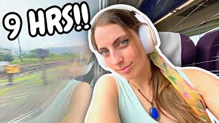 Riding Japans Bullet Train for 1 Entire Day 🚅 [upl. by Garretson]