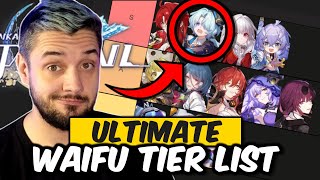 The ULTIMATE Honkai Star Rail Waifu Tier List [upl. by Ahsoet23]