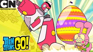 Destroy the Easter Bunny  Teen Titans Go  Cartoon Network UK [upl. by Rorrys]