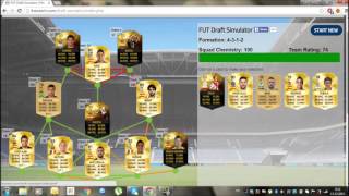 FUTWATCH FIFA 16 FUT DRAFT SIMULATOR [upl. by Owen]