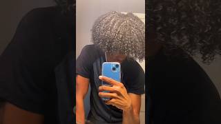 Curly Fro Tutorial afrocurls naturalcurls afro curlyhair fro naturalhair blackhair curls [upl. by Ciredor]