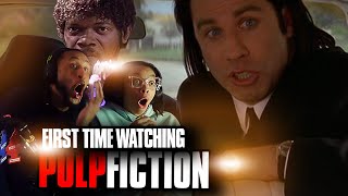 Pulp Fiction Reaction What Kind Of Movie Reaction 😲 First Time Watching [upl. by Skardol624]