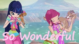 Winx Club So Wonderful Lyrics [upl. by Hajidak]