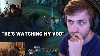 Caedrel Reacts to Sodas LoL Gameplay and Sodapoppin Reacts Back [upl. by Eitsud124]