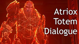 Halo Infinite  Atriox Totems Dialogue [upl. by Dusty]