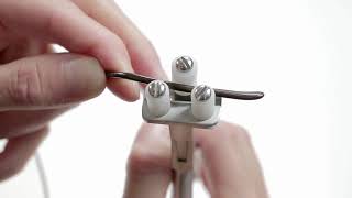 Tipps amp Tricks Biegezange mit 3 Rollen  Tips amp Tricks Bending pliers with 3 rolls [upl. by Ielarol]