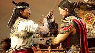 Mortal Kombat 1 Liu Kang Kills Shang Tsung Scene MK1 2023 [upl. by Darrow377]