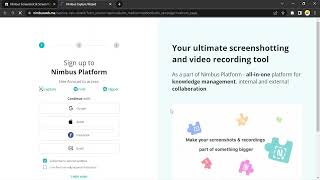 How to install and Nimbus Screen Capture Extension on Chrome Browser [upl. by Eve]