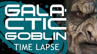 Galactic Goblin  RBFX Foam Latex Prosthetic  FX Makeup  Time Lapse [upl. by Nortyad]