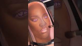 Maquiando a Rihanna shorts makeup croquimaquiagem lelsmakeup maquiagemx [upl. by Enrico]