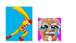 MUGEN  Ronald Remake WIP VS Colonel Sanders [upl. by Nsaj]