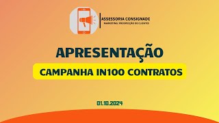 in100 contratos vídeo apresentação 11 10 [upl. by Dolphin292]