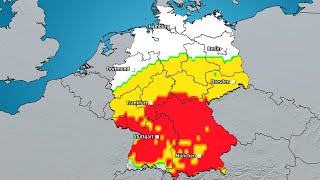 Unwetterartige Gewitterserie geht los [upl. by Aihsot]