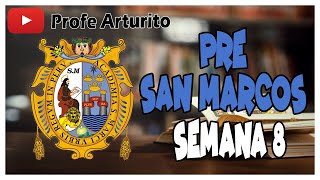 SEMANA 8 PRE SAN MARCOS CerillosDominóAdelantos y atrasos [upl. by Artenek]