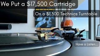 We put a 17500 Cartridge on a 1300 Technics Have a Listen [upl. by Llatsyrk]