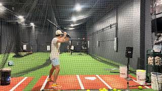 Wood Bat Max Exit Velo Challenge  Bucket Drill And Tee Work [upl. by Clifford241]