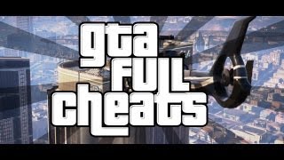 GTA 5 CHEATS CARS SLOW MO PARACHUTE amp MORE Grand Theft Auto V Cheat Codes [upl. by Arondell]