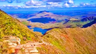 SNOWDONIA NATIONAL PARK DRONE FOOTAGE 4K [upl. by Issy]