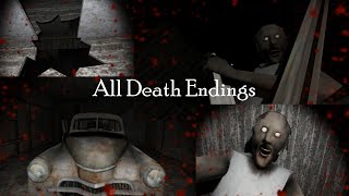 Granny All Death Endings [upl. by Zetnom]