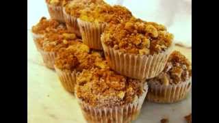 Gluten Free Muffins  Sweet Potato with Walnut Streusel [upl. by Eentihw892]