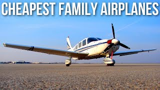 10 Most Affordable Family Airplanes [upl. by Shore]