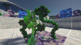 Minecraft texture pack G3N3ZIS HD Alien grass 1024x1024  SEUS PTGI 12 [upl. by Elmira]