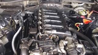 BMW E61 530d 231hp M57TU2 306d3 engine noise Knock Tipping [upl. by Adiol28]