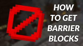 HOW TO MAKE BARRIER BLOCK IN HYPIXEL SKYBLOCK [upl. by Tali]