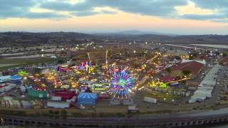 Del Mar Fair Aerial 2014 [upl. by Finstad681]