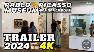 TRAILER 🎞️ Pablo Picasso Museum Antibes France 🇫🇷 4k shortvideo [upl. by Artim]