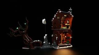 BrickBling Light Kit for LEGO Harry Potter The Shrieking Shack amp Whomping Willow™ 76407 [upl. by Adnolrehs731]