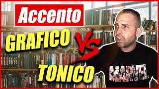 ACCENTO GRAFICO e ACCENTO TONICO definizioni [upl. by Nedrah198]