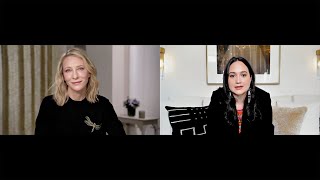 Killers of the Flower Moon Conversations  Lily Gladstone and Cate Blanchett [upl. by Agnew]