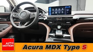 2025 Acura MDX Type S midsize Luxury SUV review [upl. by Colette772]