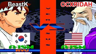 Street Fighter Alpha 3  BeastK vs OCXRIDAH FT10 [upl. by Laup]