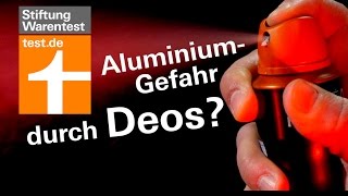 DeoTest Gefahr durch Aluminium in Antitranspirantien [upl. by Yeliab]