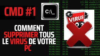 SUPPRIME TOUS LES VIRUS dans votre PC avec CMD [upl. by Naveb691]