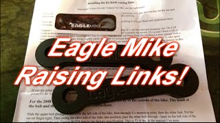 KLR 650  Eagle Mike RL1 Raising Links Install [upl. by Teemus]