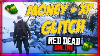 EASY SOLO MONEYXP GLITCH IN RED DEAD ONLINE RED DEAD REDEMPTION 2 [upl. by Eyde492]