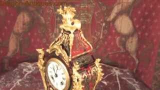 Antique French Boulle Bracket Clock [upl. by Nref]