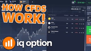 IQ Option Guide  How CFDs and Leverage Work [upl. by Ymorej]