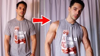 Como Hacer tu Camiseta Sin Mangas FORMA CORRECTA  DIY TankTop [upl. by Ylsel]