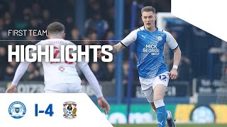 HIGHLIGHTS  Posh v Coventry City [upl. by Nage]