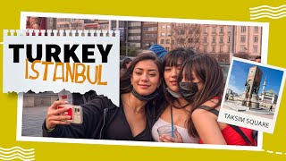 More Than 25M Views Istanbul 2022 Taksim Square Walking Tour 2 April4k UHD 60fps [upl. by Duval42]