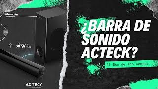 Descubrimos una Barra de Sonido Acteck Dynamic Trim BS465 [upl. by Asselim]