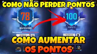 COMO NAO PERDER PONTOS DE CREDIBILIDADECOMO AUMENTAR PONTOS DE CREDIBILIDADE NO FREE FIRE [upl. by Conall]