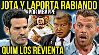 Jota Jordi y Laporta HUMILLADOS por un CULÉ [upl. by Enyrat]