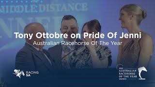 Tony Ottobres Pride Of Jenni Crowned Australian Racehorse Of The Year [upl. by Terrill35]