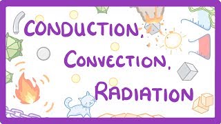 GCSE Physics  Conduction Convection and Radiation 5 [upl. by Refinnej]